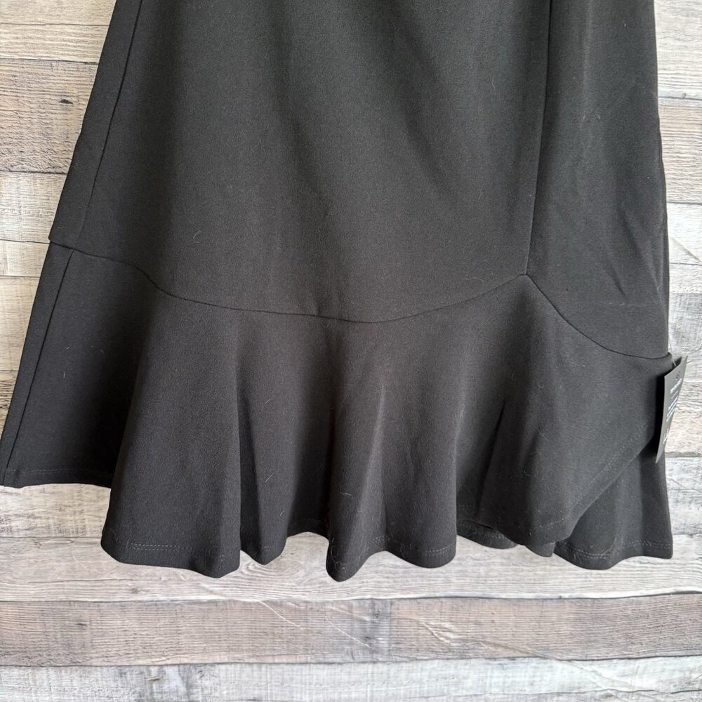 Lulus Dress One Shoulder Mini Dress Black Womens Size Medium NWT - Picture 4 of 10